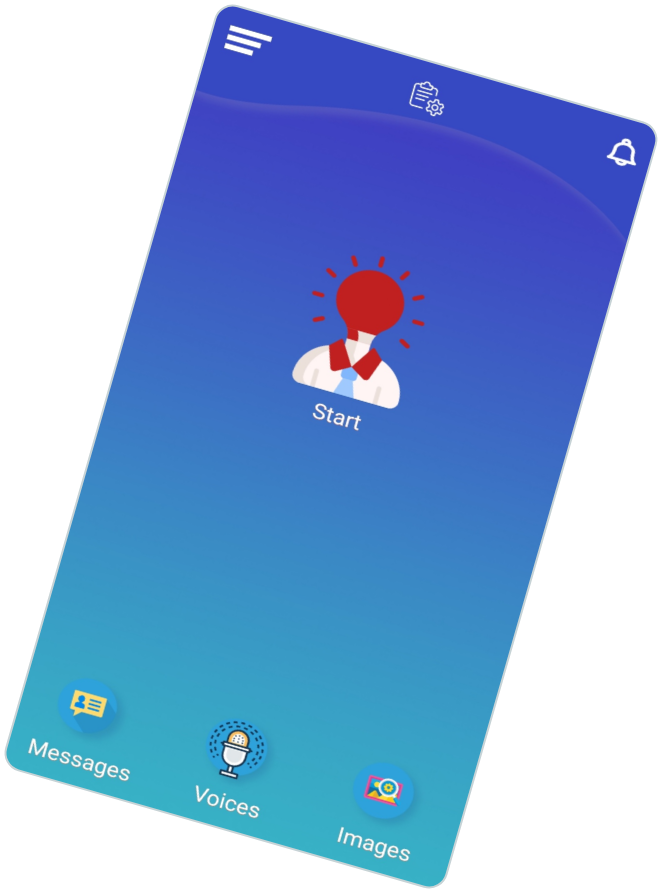 Program the subconscious mind with a mobile phone